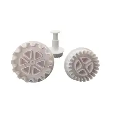 3 шт./комплект шестерня форма ракушки помадка украшение торта жевательная паста кондитерский сахар ремесленный