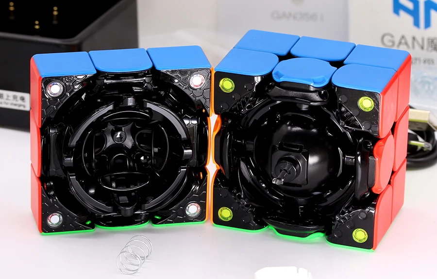 Волшебный куб-головоломка GAN 356i GAN cube 356I gan356i 3x3x3 3x3 smart Bluetooth App станция Профессиональный скоростной куб инструктор