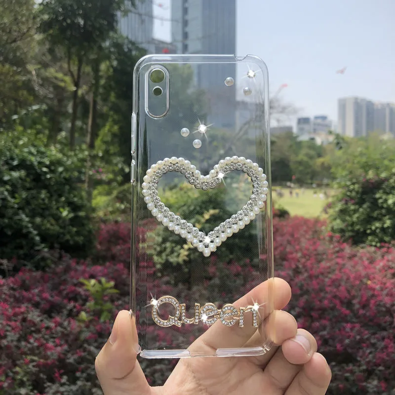 

Case For Xiaomi Redmi Note 9T 8T 9S 8 7 6 Pro 9A 9C 9 8A 8 7 7A Cover For Xiaomi Poco X3 NFC M3 F2 Pro Rhinestone Phone Cases