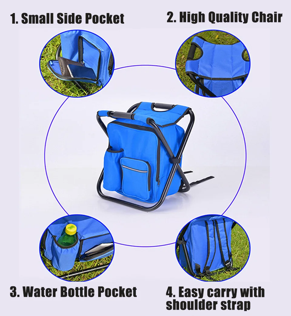 36*29*41 см складной стул для рыбалки многофункциональная портативная сумка льда