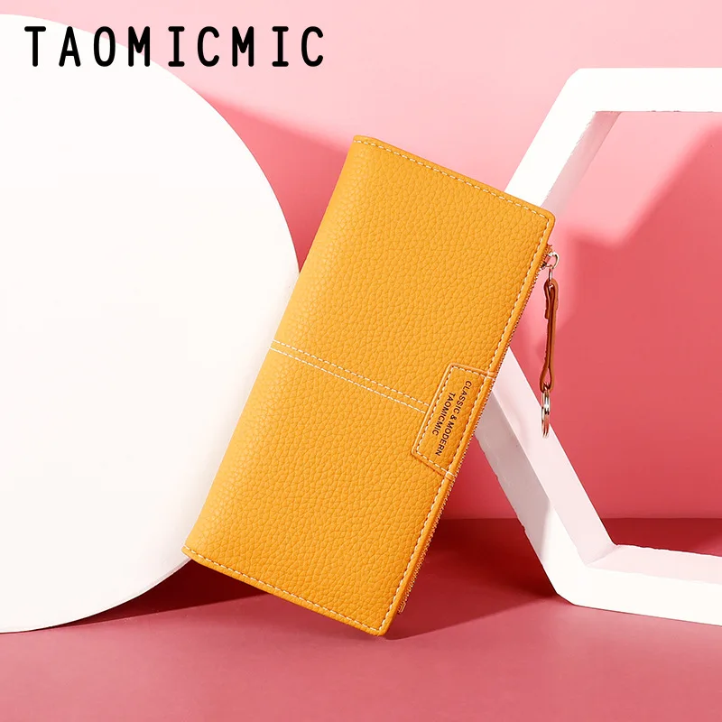 Длинный женский кошелек сумка для сотового телефона модный сумочка монет клатч