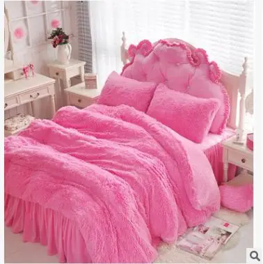 Hot pink Ультра плюшевое декоративное покрывало ворсистый искусственный мех Microfibe мягкое белое вино красный чай розовый синий серый фиолетовый - Цвет: Hot pink