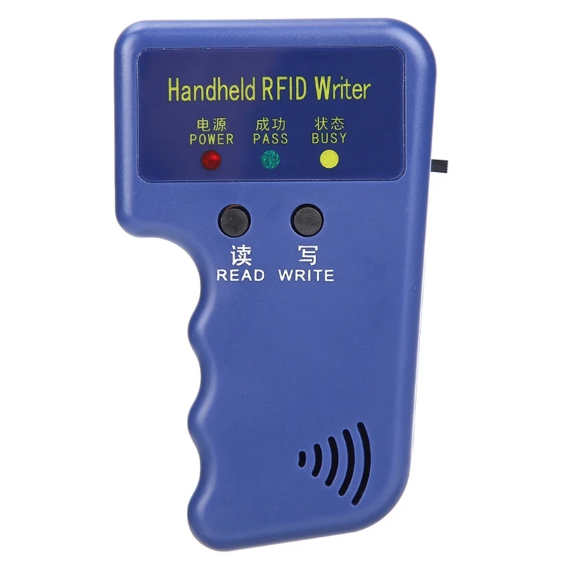 Handheld 125Khz Duplicator Copier Writer Programmer Reader + Keys |