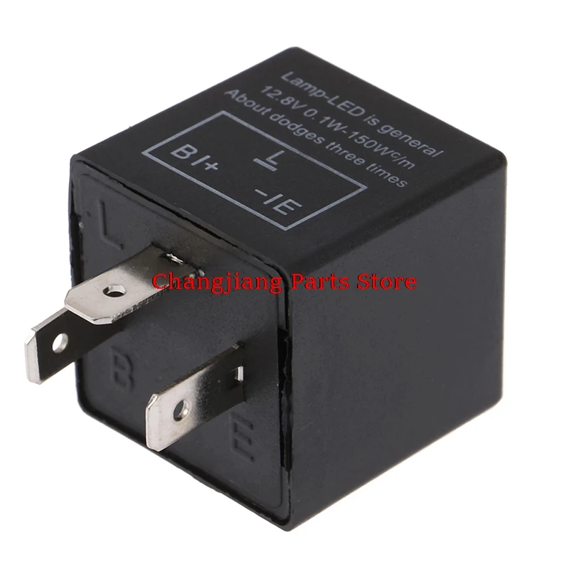 Новинка 1 предмет Регулируемый 3-х контактный автомобиль мотоцикл светодиодный