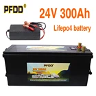 Аккумуляторная батарея LiFePO4 24 В, 300 Ач, 200 ач, 100 ач с BMS, литиевые батареи для гольф-мобиля, туристические камеры для внедорожников, солнечная энергия