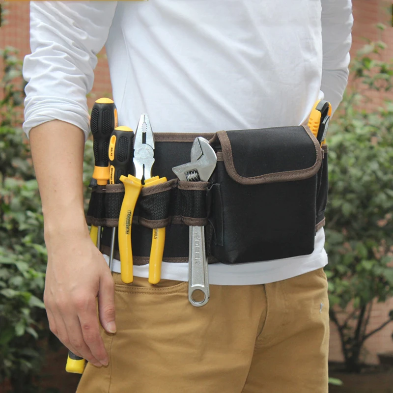 Поясной кошелек для инструментов регулируемый пояс сумка молотки плоскогубцы