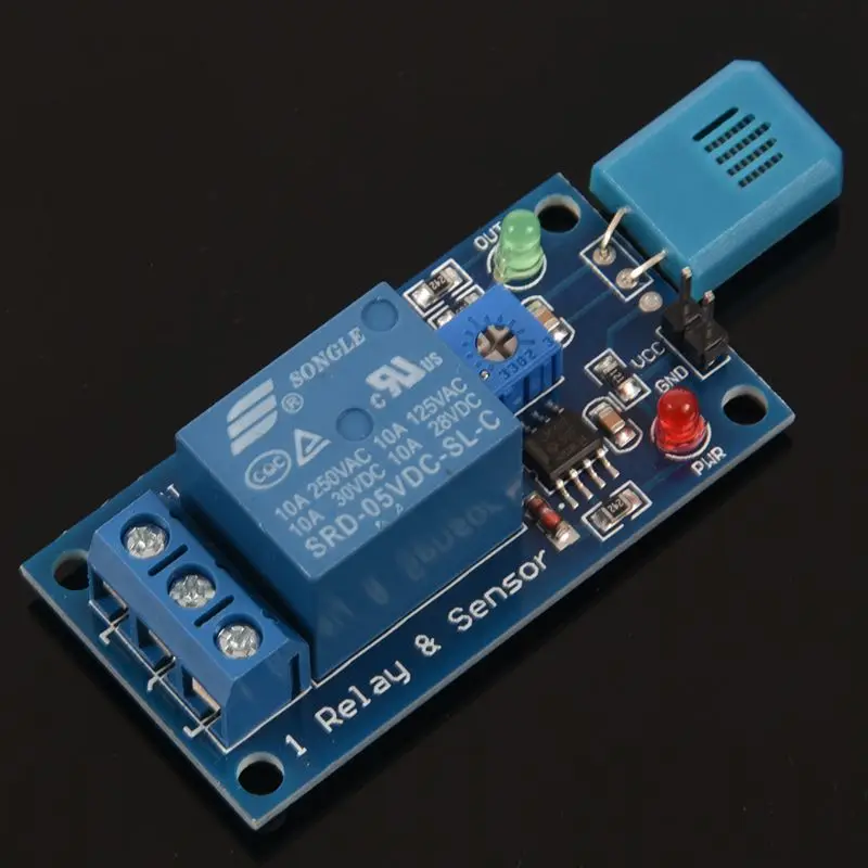 Модуль датчика относительной влажности|Реле| |