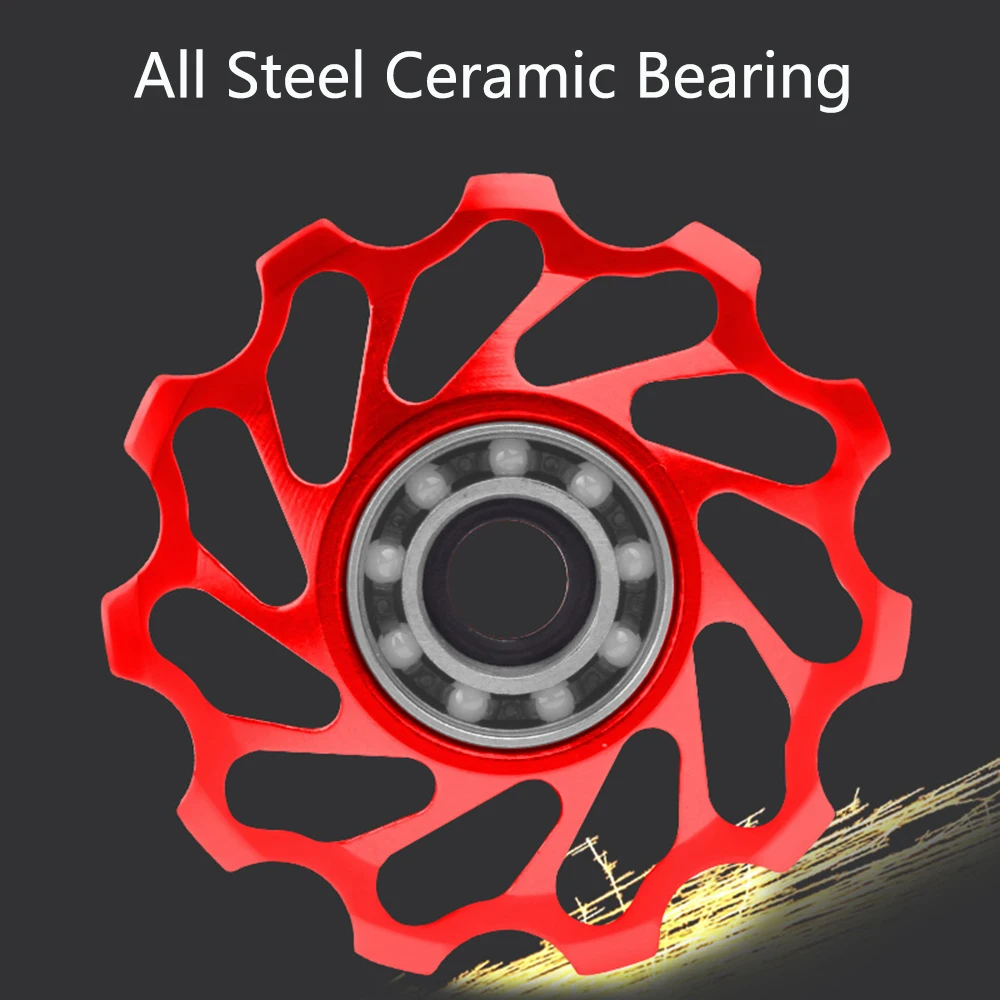 Ультралегкий задний переключатель передач 11T 13T Керамика/металл для горных