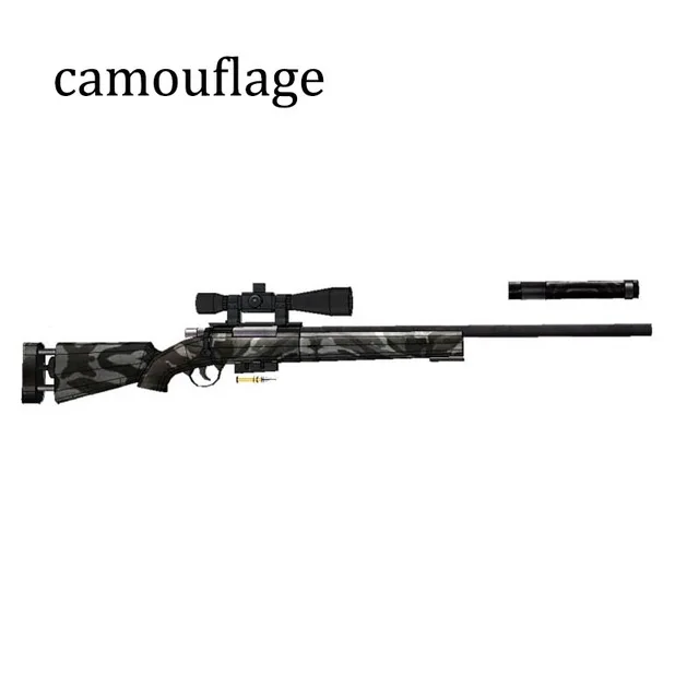 Снайперская винтовка M24 120 см 1:1 бумажная модель оружия игрушка сделай сам