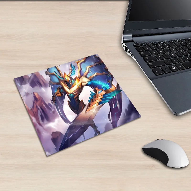 XGZ ноутбук League of Legends квадратный коврик для мыши игровой персонаж Ezreal шаблон коврик для ПК Riven Yasuo Duel резиновый противоскользящий Универсальный - Цвет: 250X290X2MM