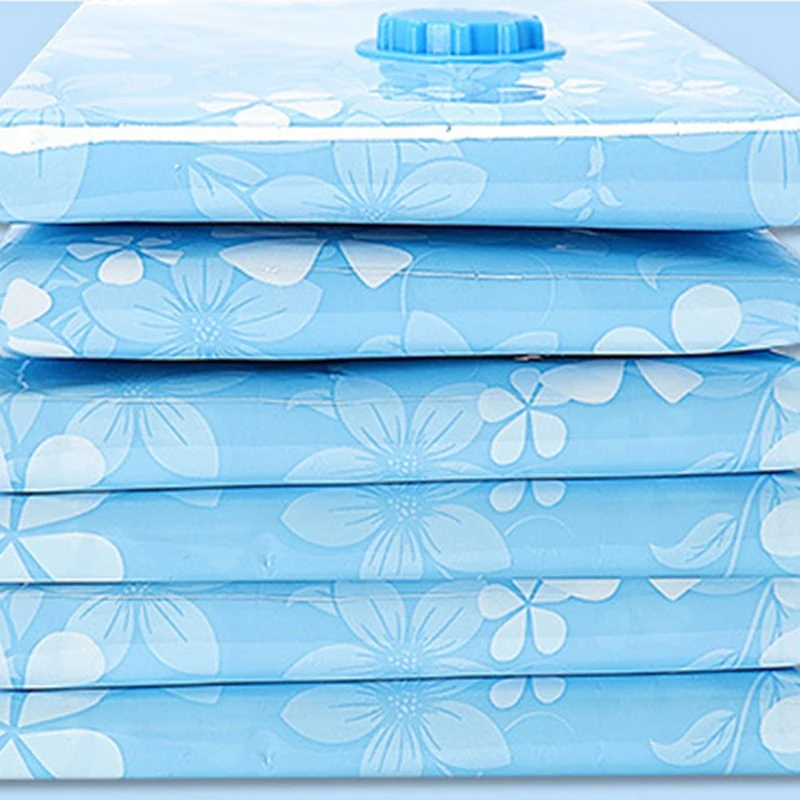 

11Pcs Thickened Vacuum Storage Bag for Cloth Compression Bag with Hand Pump Reusable Blanket Quilt Storage Bag