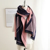 high quality cashmere scarf women thick winter scarves shawls wraps lady warm pashmina scarfs femme foulard stole