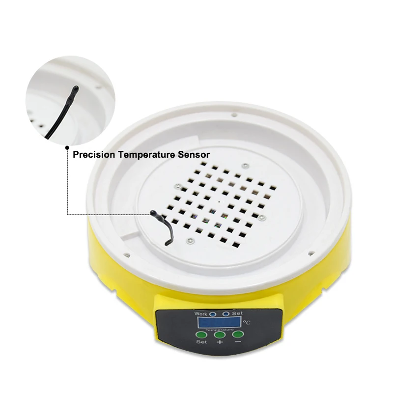 Цифровой инкубатор с 7 яйцами птичьих яиц автоматический миниатюрный для