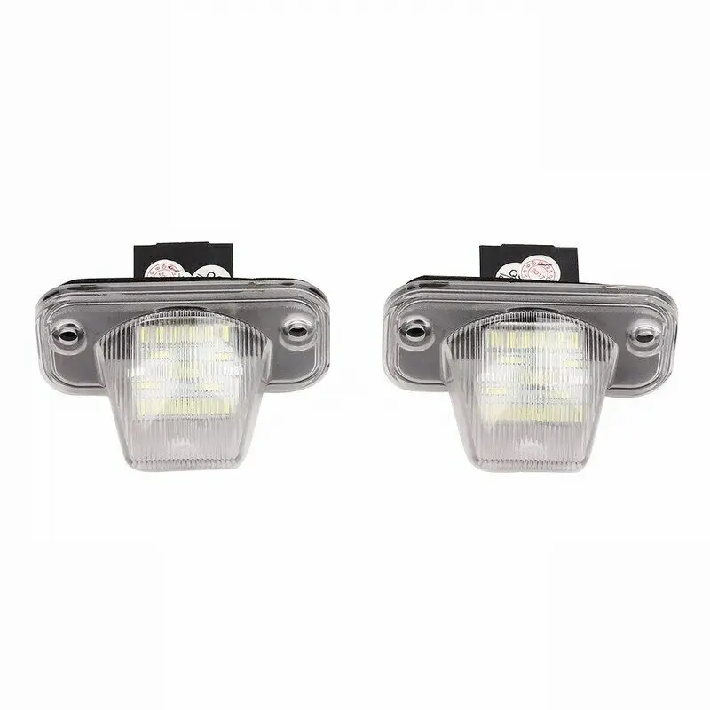 

2x без ошибок 18 SMD 1990-2003 лм светодиодсветодиодный подсветильник ка номерного знака Лампа указателя поворота автомобиля для VW Transporter T4 Passat-
