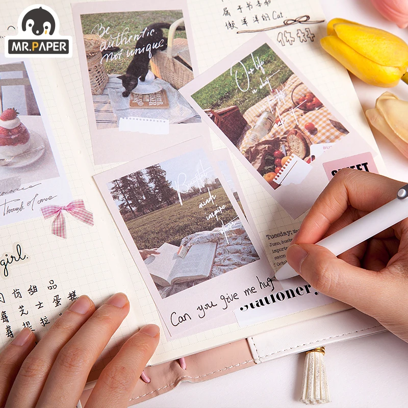 Mr.Paper Sunflower Botany Memory Series блокноты для записей в виде листьев дневник записная