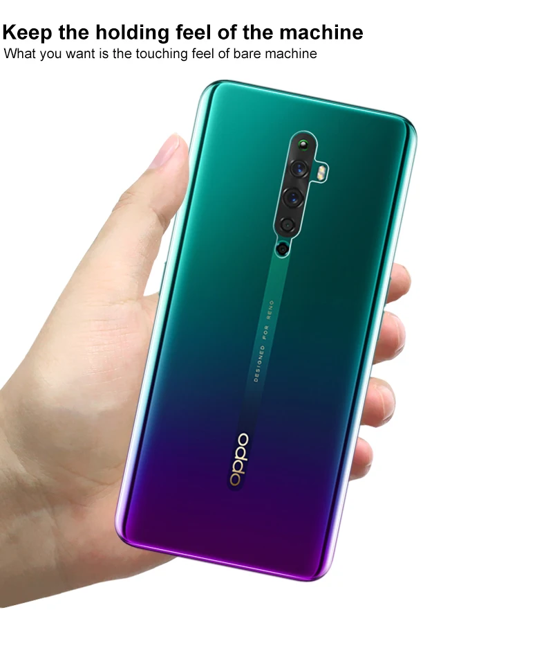 Imak Hydrogel III для OPPO Reno2 Z, 2 шт., защита для заднего экрана, передняя, задняя, полное покрытие, мягкая защитная пленка, не стекло