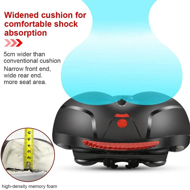 

3D GEL Bicycle Saddle Cover Men Women MTB Road Cycle Saddle Covers Hollow Soft Breathable Comfortable Cycling Seatsoft Bike Seat