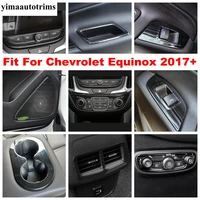 car handle bowl ac air panel door speaker frame cover trim stainless steel accessories fit for chevrolet equinox 2017 2022