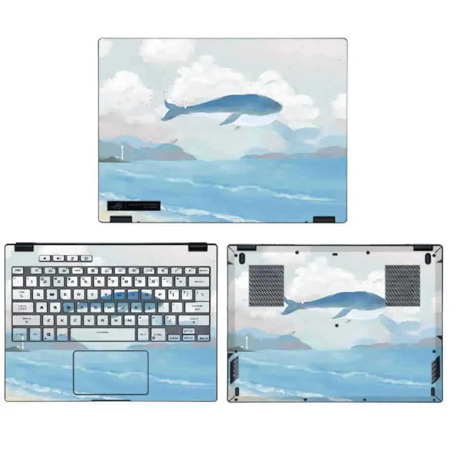 dazzle vinyl laptop special sticker skin for asus rog flow x13 gv301 ultra slim 2 in 1 gaming laptop free global shipping