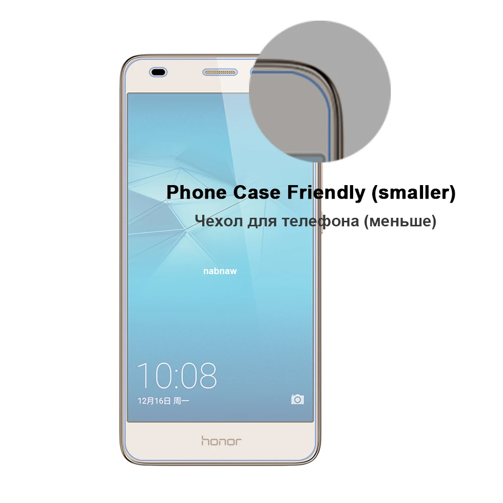 Ультратонкое высококлассное закаленное стекло для Huawei Honor 5A 4C 4X 4A 7 Защита экрана