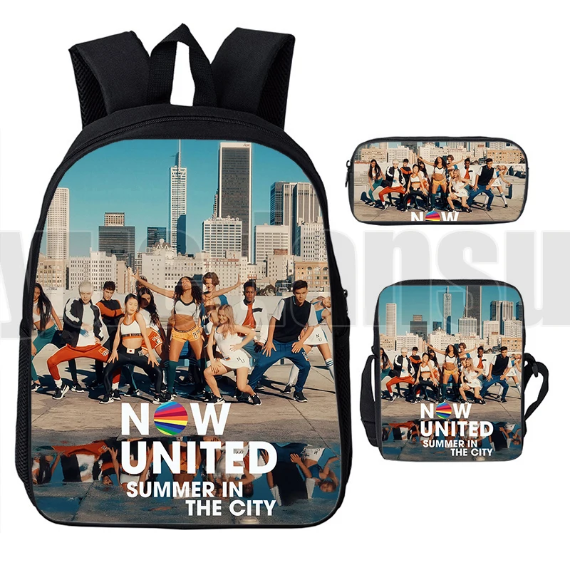 

Sac A Dos Daily Pack Now United Backpack Men Women Anime 3D Printed UN Team Bookbag Now United - Better Album Knapsack Students
