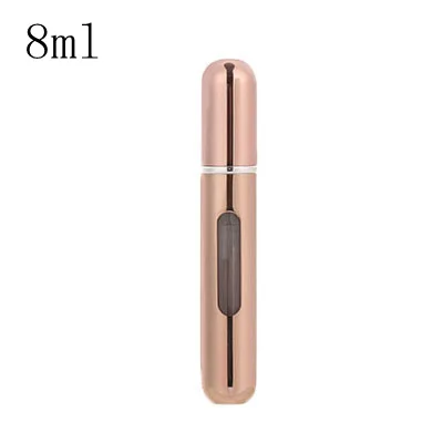 Rose gold 5 мл 8 мл портативный многоразовый флакон для духов с распылителем ароматный насос пустые косметические контейнеры распылитель бутылка для путешествий Новинка - Цвет: Rose gold