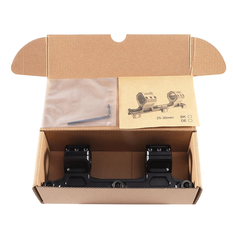 

Tactical Airsoft Accessories 25.4 or 30mm Scope Mount Hunting Rifle Scope Mount Double Rings Bubble Level Airguns For Hunting