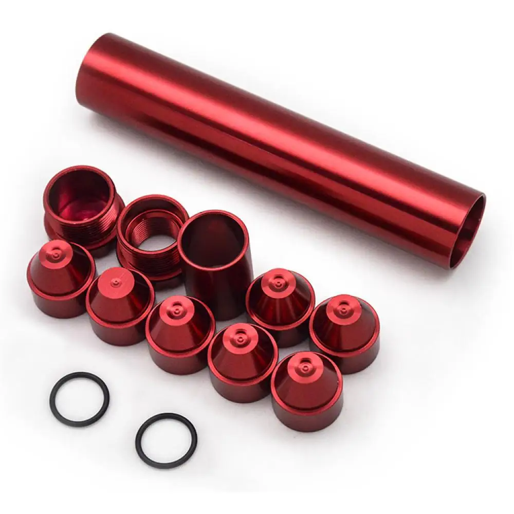 

NAPA40031/2-28WIX24003 Car Aluminum FUEL FILTER 1"x6" in 5/8-24 TO .22lr Napa 4003 Wix 24003 Red