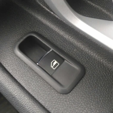 Кнопка управления стеклоподъемником хромированный для VW Skoda Fabia Octavia Superb красный