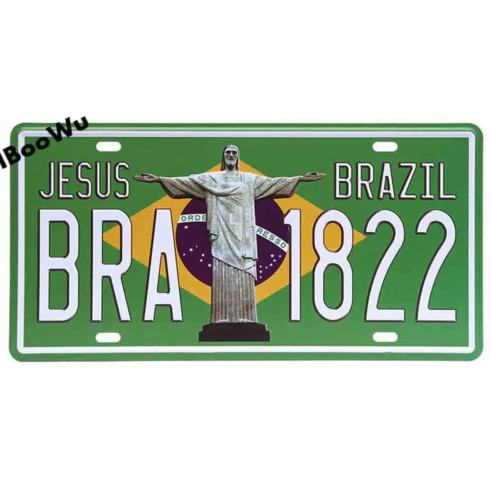 Популярный в мире номерной знак для города фотография Канада/Лондон/Бразилия