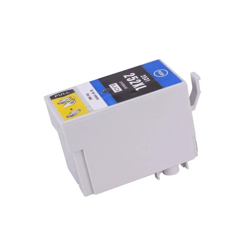 4X 252XL 252 чернильные картриджи совместимые с Epson анализатором WF 3640 7610 7620|Чернильные