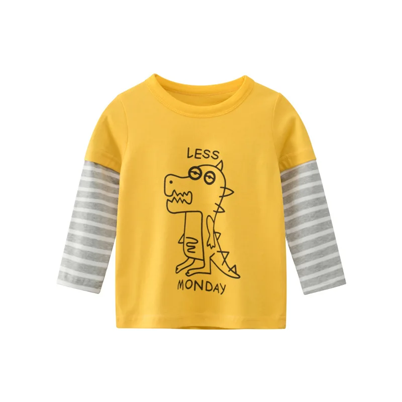 

Kids Boys T-Shirt Long Sleeve Autumn Children Toddler Boys Tops
