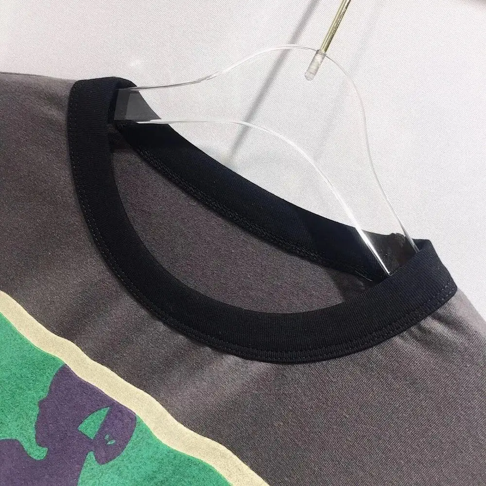 

2019 New Women T Shirt Letter Graffiti Print Summer T-shirt