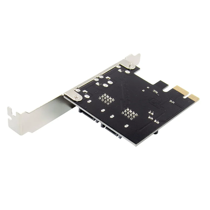 Адаптер расширения Zeadow PCI-Express X1 на 2 порта ESATA и SATA 3 0 6 ГБ/сек. PCIe чипсет ASM1061 |