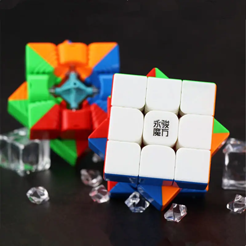 Yj yulong 2 M v2 3x3x3 Магнитный магический куб yongjun магнитные скоростные
