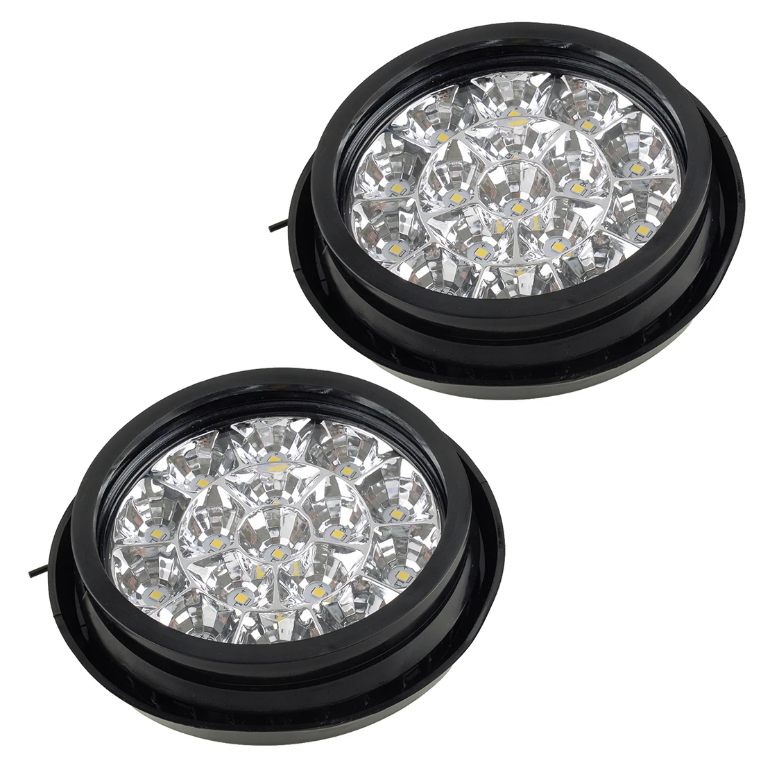 

2 шт., Универсальные круглые Габаритные светильник, 16 светодиодов, 12 В, 3 Вт