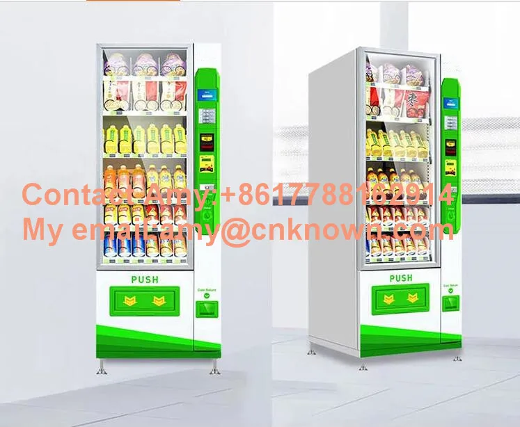 

2020 Hot sale snacks and drinks vending machine multifunction automatic vending machine mask vending machine