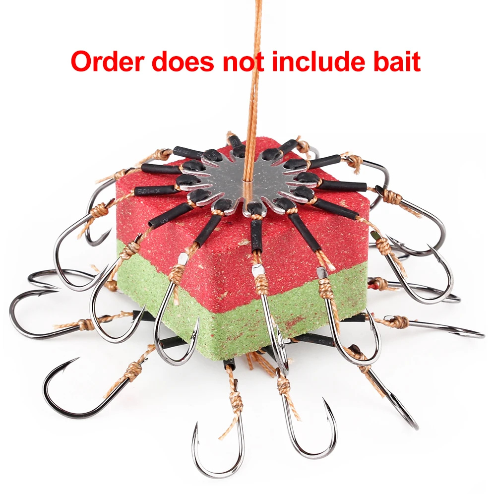 2 шт. рыболовные крючки из высокоуглеродистой стали 6-14 дюймов | Спорт и