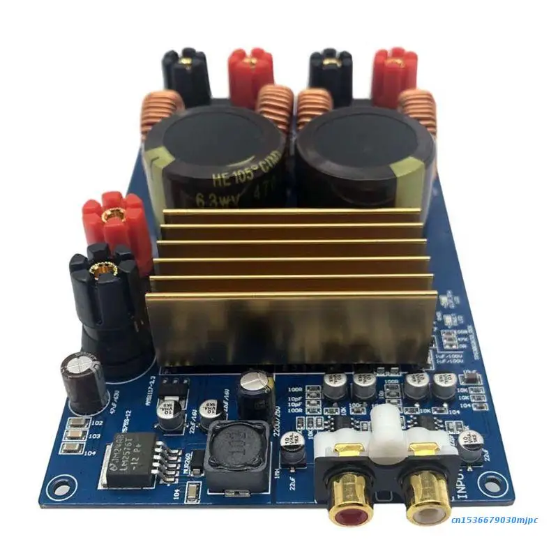 Плата цифрового усилителя TPA3255 класса D HIFI 300 Вт + 48 В постоянного тока 4700 мкФ/63 в |
