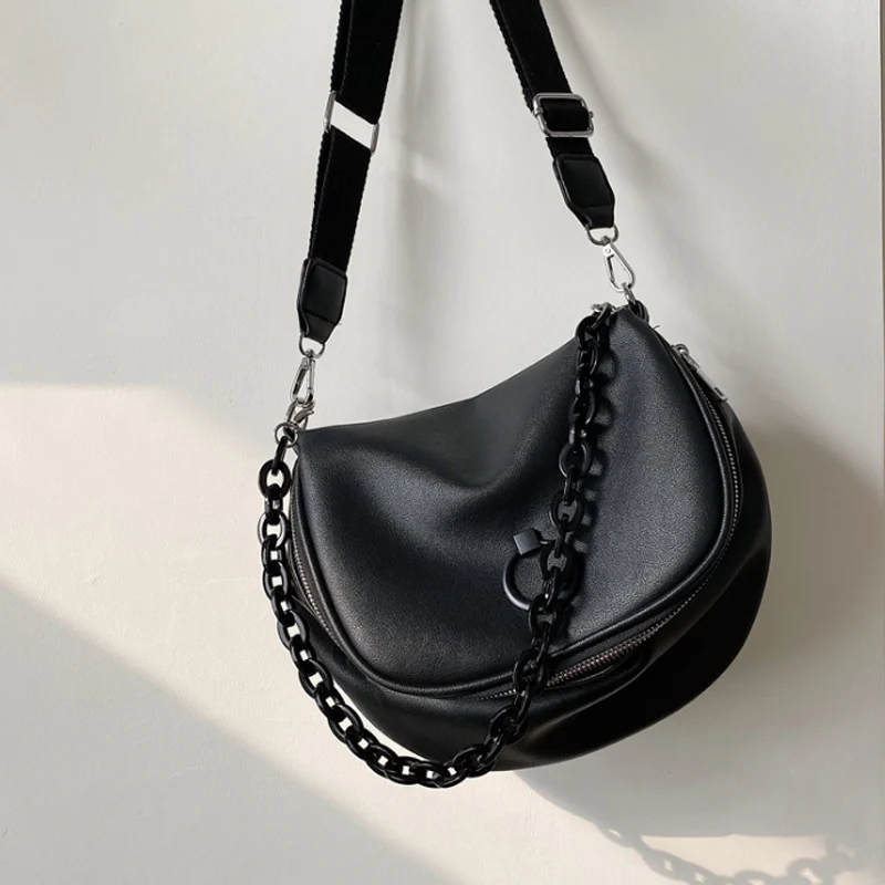 Мягкая женская дизайнерская сумка из искусственной кожи модная вместительная на