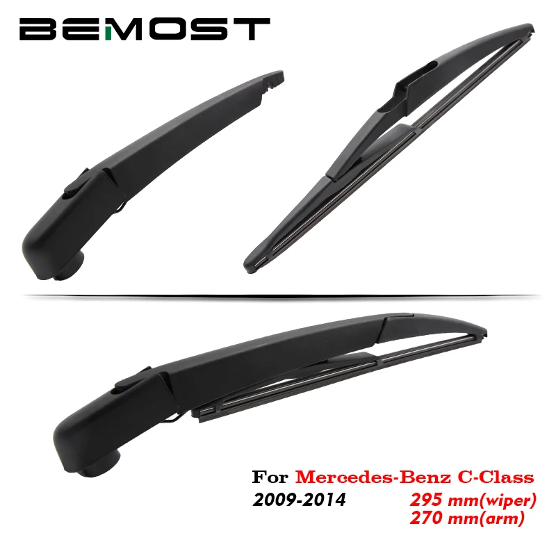 

BEMOST Auto Car Rear Windshield Wiper Arm Blades Natural Rubber For Mercedes Benz C-Class 295MM 2009 2010 2011 2012 2013 2014