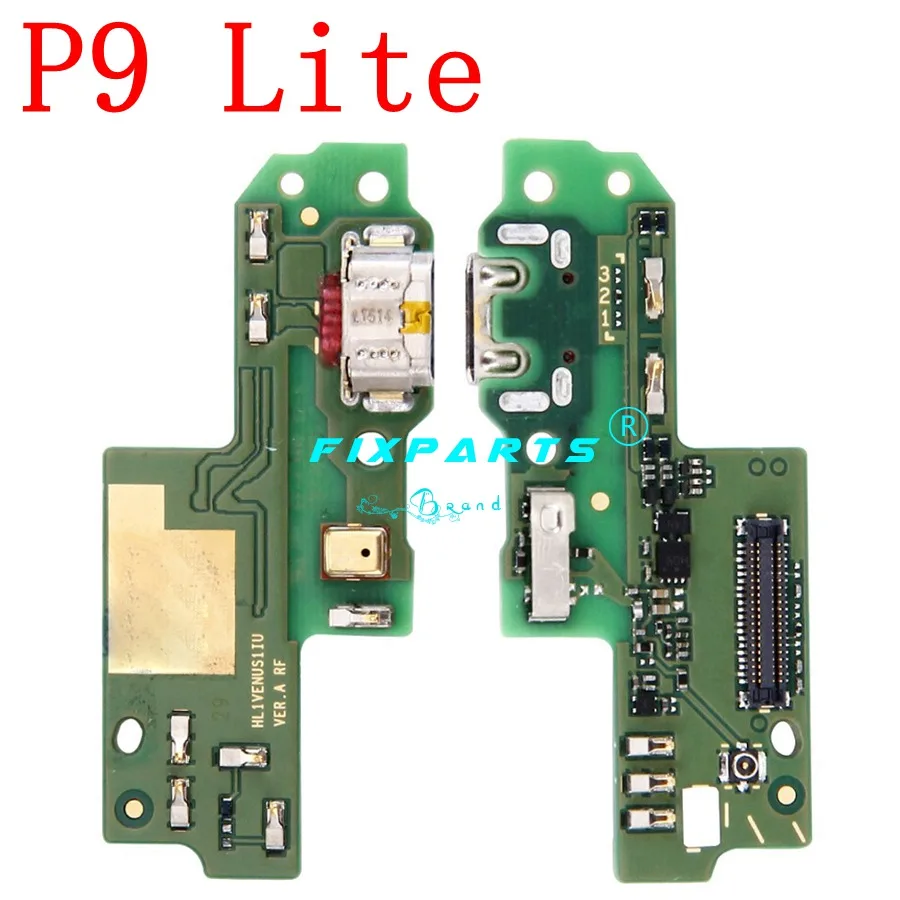 usb зарядный гибкий кабель для huawei P9 P10 P20 P30 Lite Plus Pro зарядное устройство Порт док-коннектор для микрофона Замена платы