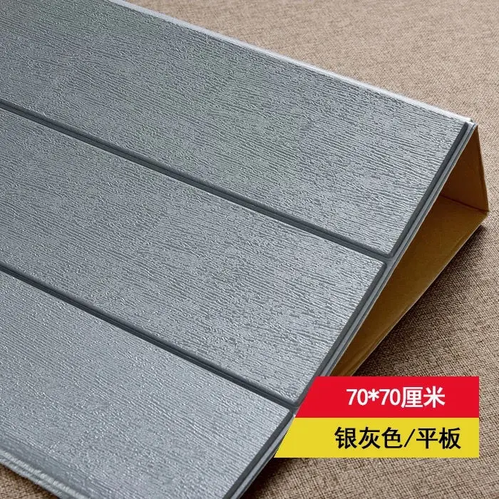 Self adhesive DIY деревянные наклейки для гостиной, 3d обои для детской комнаты, спальни, домашний декор, 3d настенное покрытие, самоклеющиеся обои - Цвет: Self adhesive