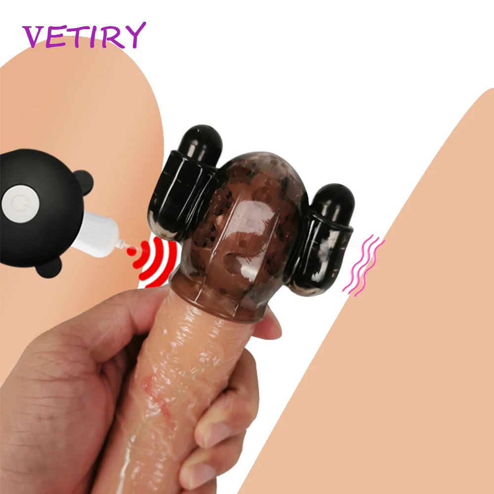 Вибратор для мужчин Glans интимные игрушки взрослых Мужской мастурбатор массаж