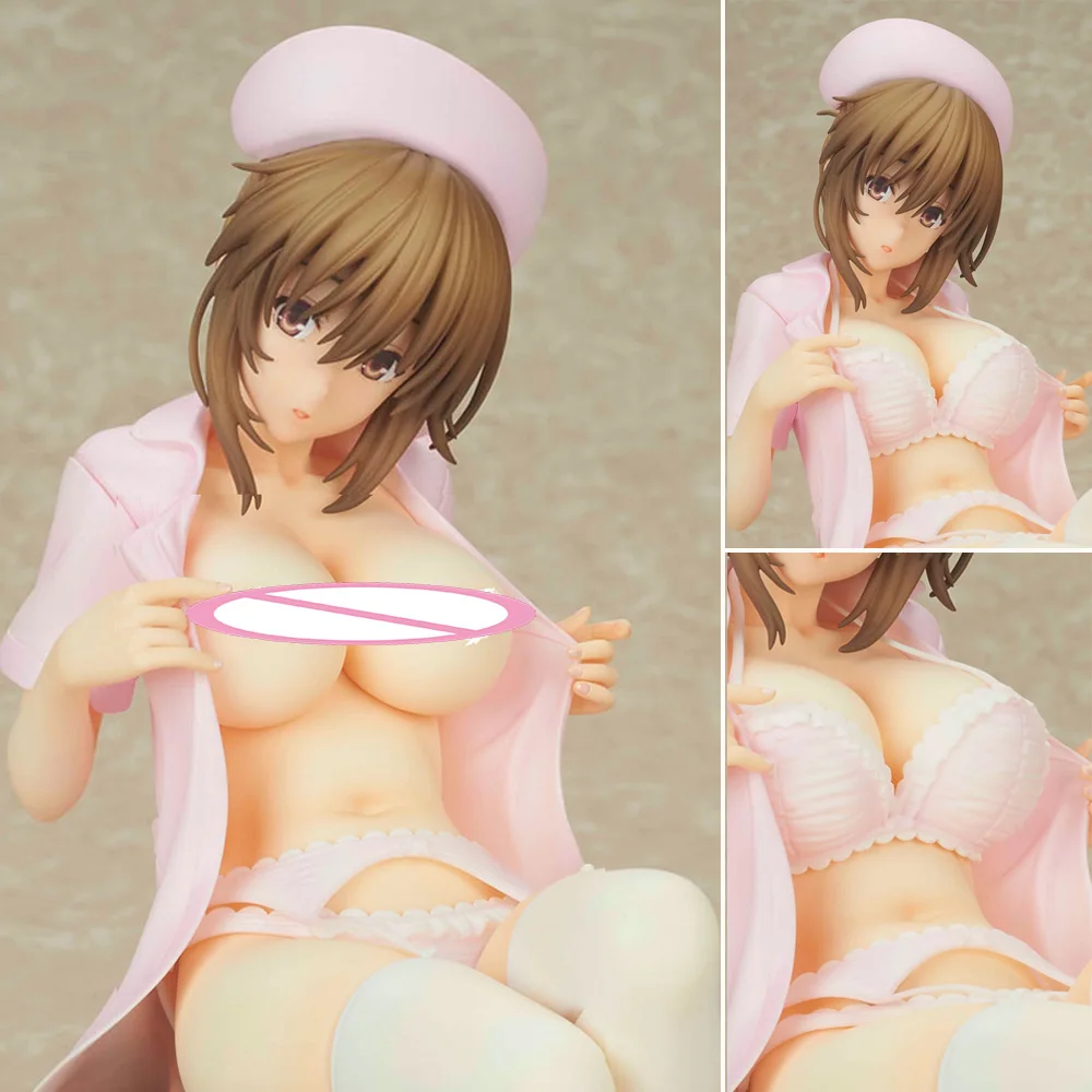 

Boku to Nurse No Kenshuu Nisshi Mio Akagi 1/6 Anime Sexy Girl Figure Lechery Nurse Outfit Adult PVC Action Figure Toy Model Doll