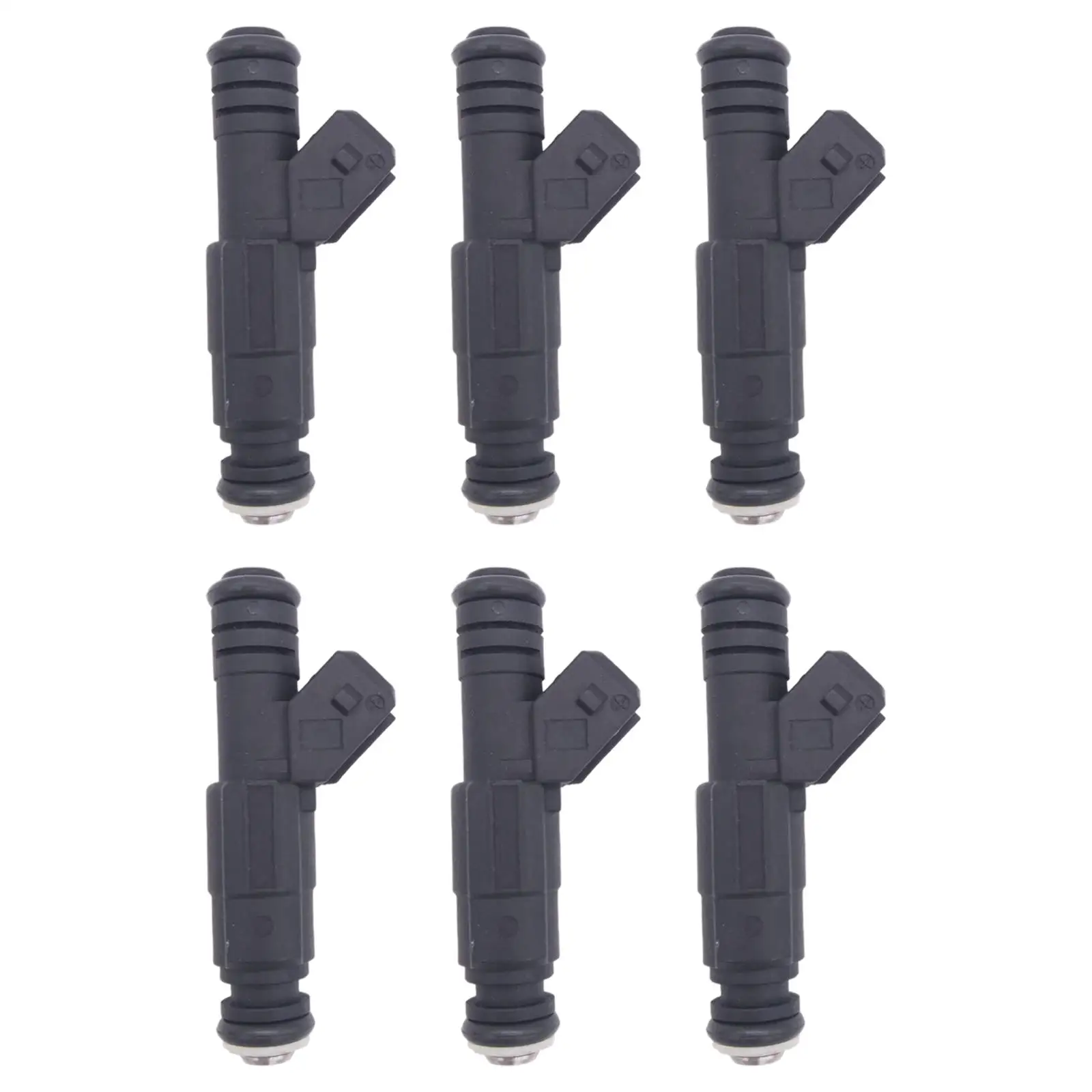 

6 шт. Топливные форсунки 0280155844 заменяют детали Легкая установка подходит для 530i 540i