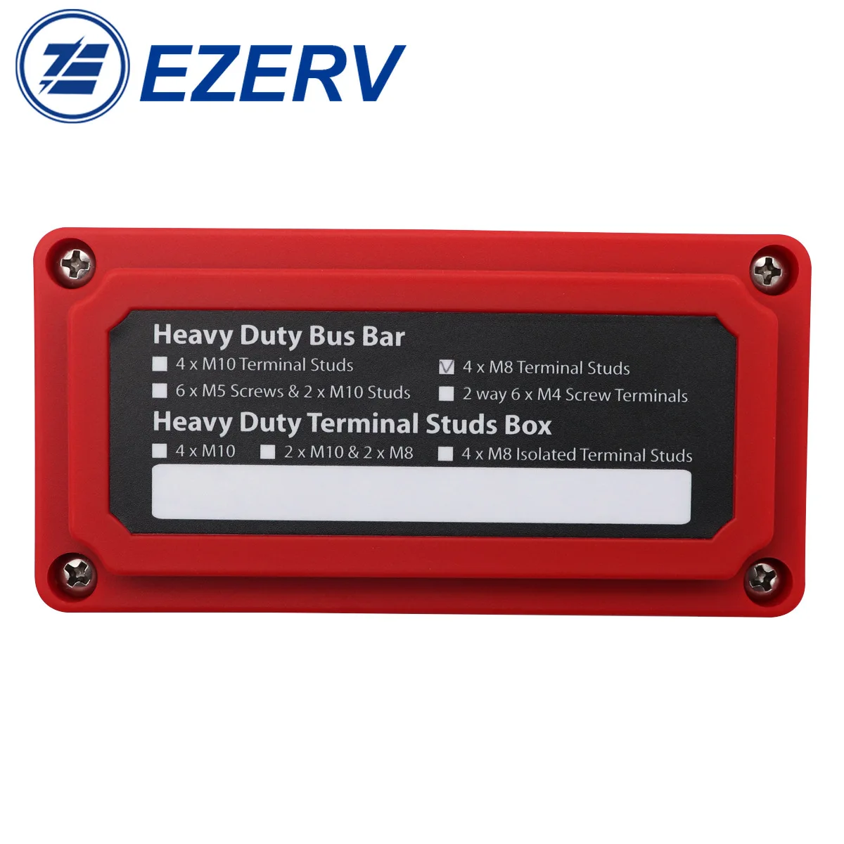 Новый красный чехол для раковины M8 спецификация 300A большой ток 48 В шина лодки