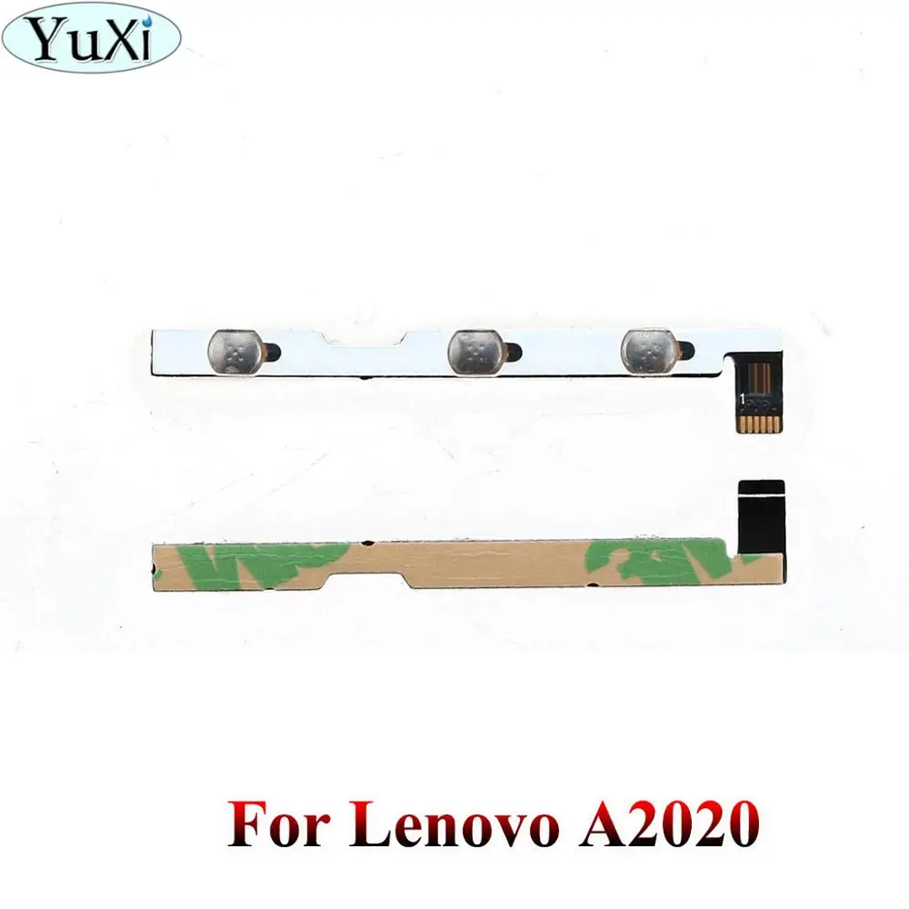 Юйси для lenovo A2010 A2020 A536 A5000 A6000 A606 K900 A7000 K3 K4 K5 note кнопка включения и выключения звука гибкий кабель - Цвет: A2020