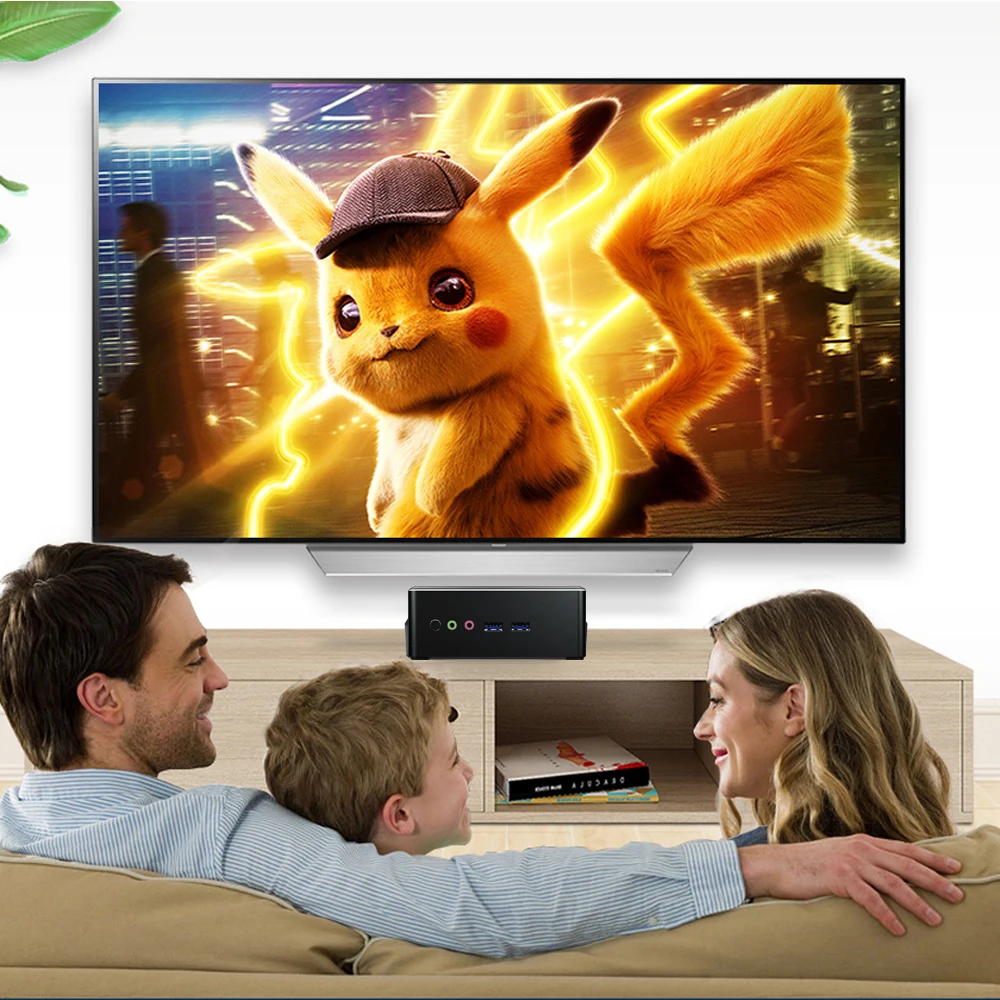 

T-Bao Cheapest Mini Pc AMD Ryzen R5 3550H R7 2700U Vega Graphic 2*DDR4 Gaming PC Computer Windows 10 4K HTPC HDMI2.0 DP AC WiFi