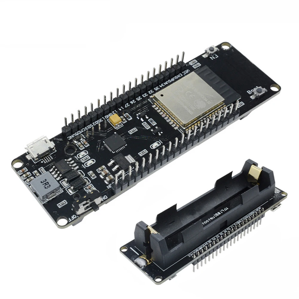 ESP32 ESP-32S For WeMos WiFi Wireless Bluetooth Development Board CP2102 CP2104 Module With 18650 Battery Charging Case Lua | Электронные